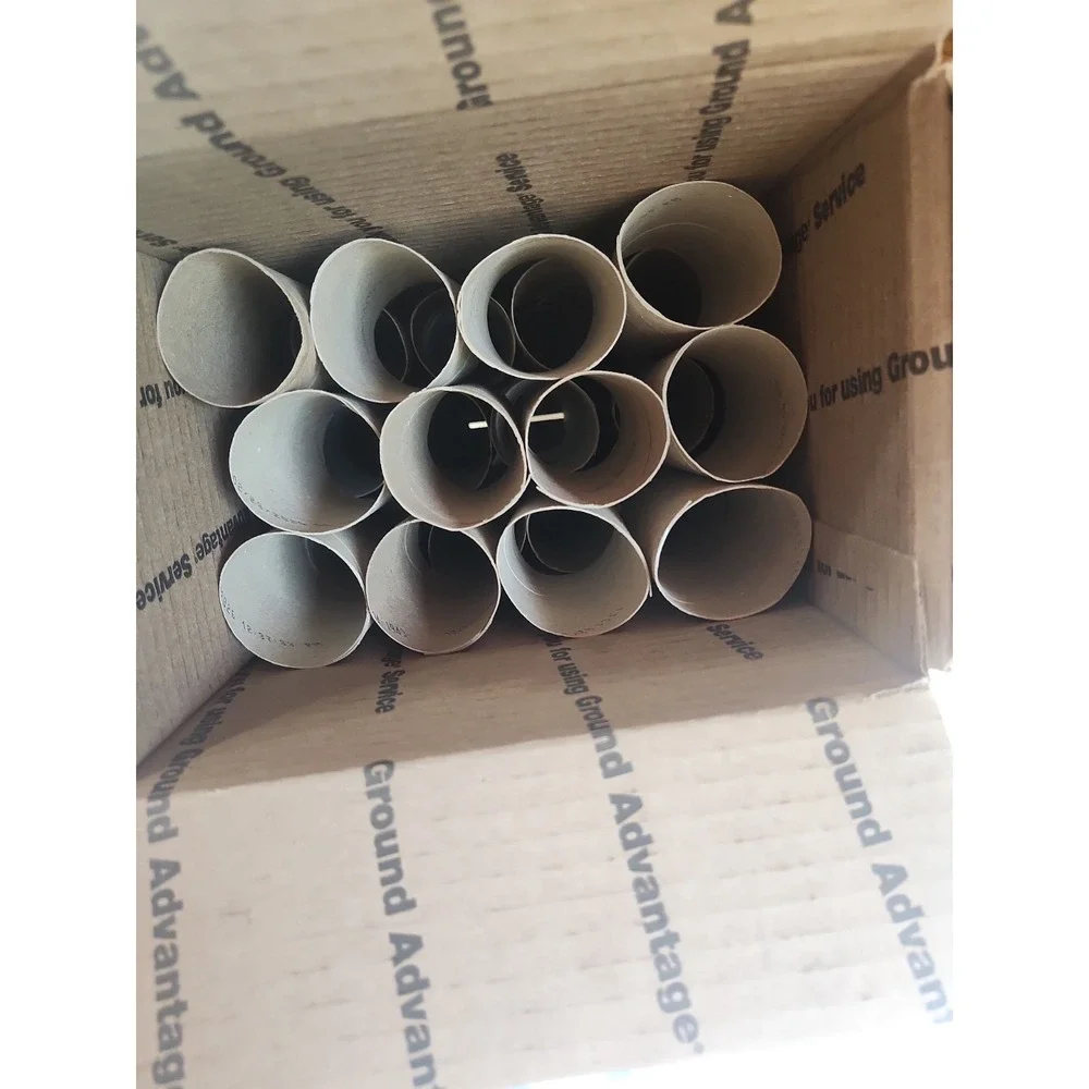 40 Empty Toilet Paper Rolls Tube Cardboard Art Supplies School Crafts Quick Ship